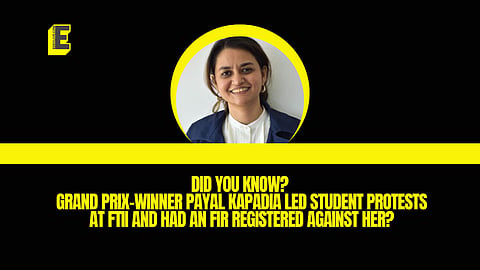 FTII initiated disciplinary action against her when she led the boycott of classes