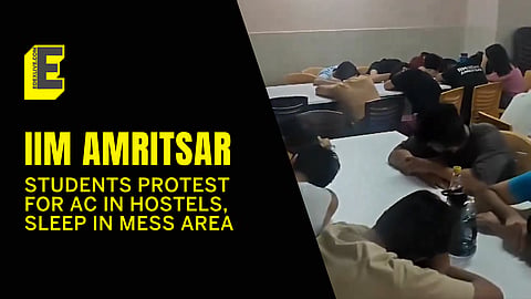 Video from IIM Amritsar has gone viral on internet