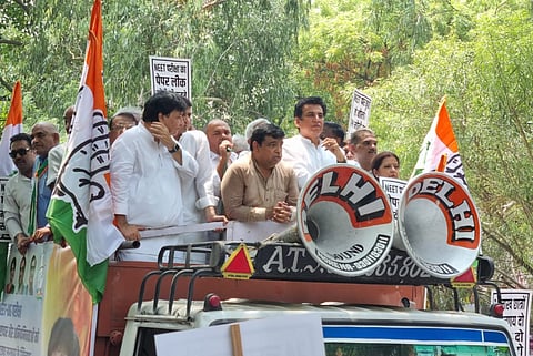 Congress protests