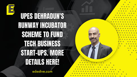Rahul Nainwal, CEO of Runway Incubator and Director of the UPES School of Business