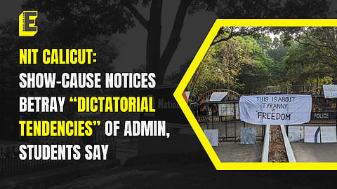 NIT Calicut: Show-cause notices betray “dictatorial tendencies” of admin, students say
