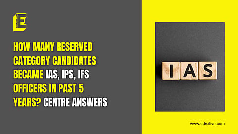 In 2020, 99 IAS, 74 IPS and 50 IFS officers were appointed