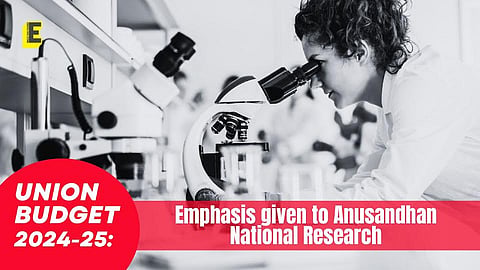 Emphasis given to Anusandhan National Research