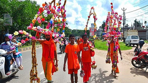 Kanwar pilgrims