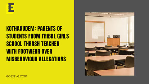 Kothagudem: Parents of students from tribal girls school thrash teacher with footwear over misbehaviour allegations