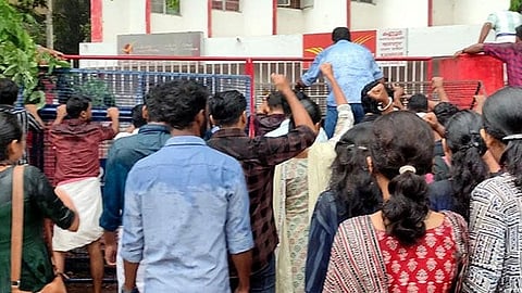KSU stages protest