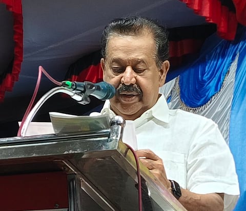 File photo of K Ponmudy, Minister for Higher Education, Government of Tamil Nadu