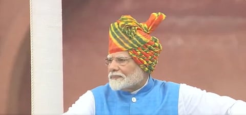 PM Modi at Red Fort
