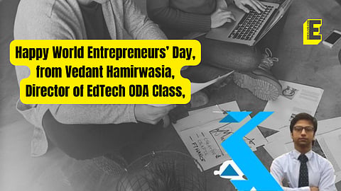 World Entrepreneurs' Day is here