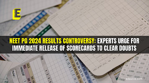 NEET PG 2024 results controversy