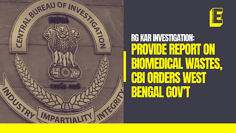 RG Kar investigation: Provide report on biomedical wastes, CBI orders West Bengal gov’t