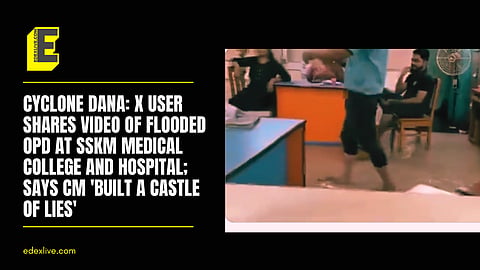 Cyclone Dana wreaks havoc at SSKM Hospital