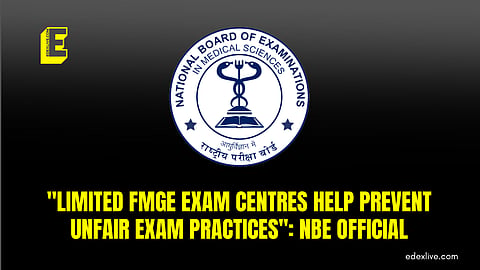 NBEMS Additional Director Dr Vinay Gupta speaks to EdexLive