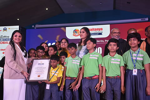 At the event