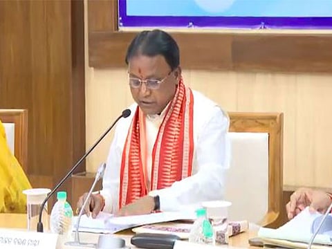Odisha Chief Minister Mohan Charan Majhi