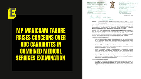 OBC candidates in Combined Medical Services Examination