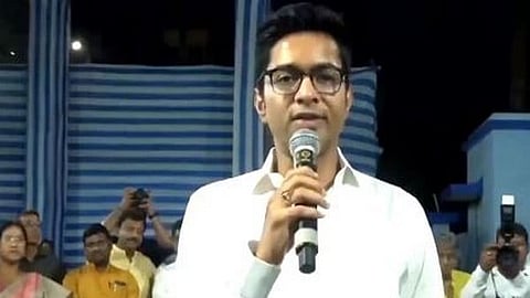 TMC National General Secretary Abhishek Banerjee