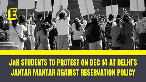 The protest will take place at 10 am on Saturday, December 14