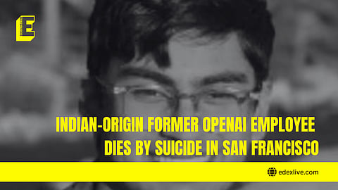 Former OpenAI employee and Whistleblower 26-year-old Suchir Balaji dies by suicide in San Francisco