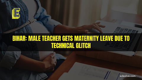 Male teacher gets maternity leave