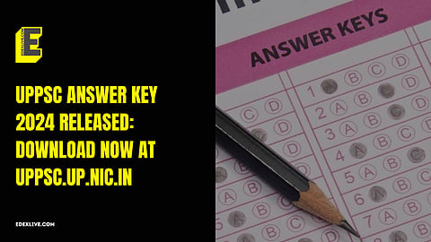 UPPSC answer key 2024 released
