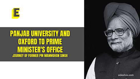 Journey of former PM Manmohan Singh
