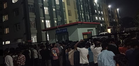 Glimpse of protest