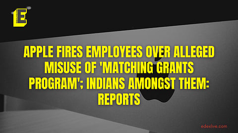 Apple fires employees over alleged misuse of grants program
