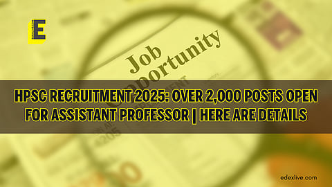 HPSC recruitment 2025