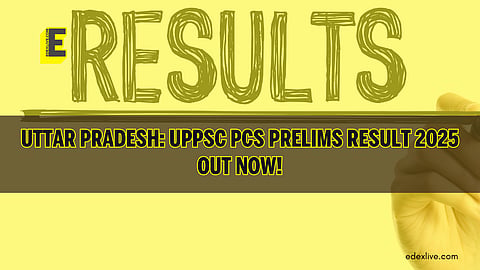 UPPSC PCS Prelims result 2025