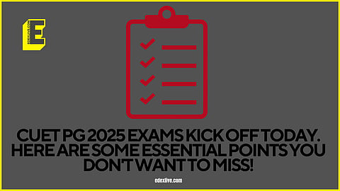CUET PG 2025 exams