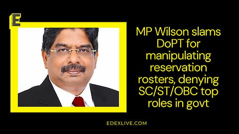 Rajya Sabha Member of Parliament (MP), and former Additional Solicitor General P Wilson