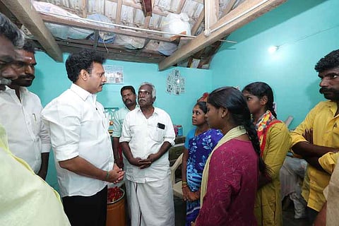 Minister with the student