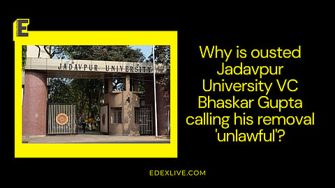 Jadavpur University VC Bhaskar Gupta's removal