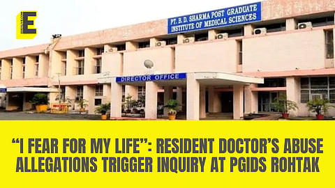 In response to the allegations, PGIDS Rohtak has formed an inquiry committee to investigate the matter