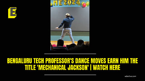 Bengaluru tech professor's dance moves enthralls netizens