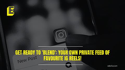What is Instagram's new feature Blend?