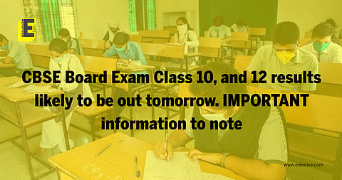 CBSE Board Exam Class 10, and 12 results