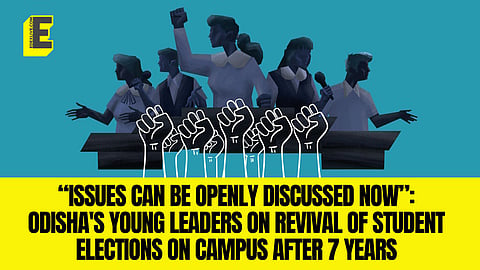 Students express their happiness with the announcement and share the importance of student union elections