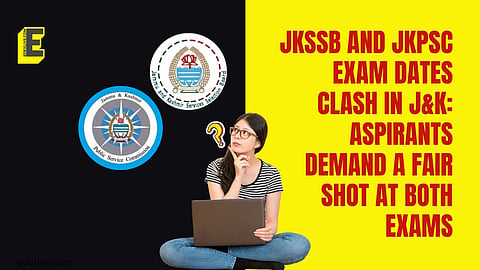 Candidates in Jammu & Kashmir are appealing for rescheduling of the JKSSB JE Electrical exam to avoid its overlap with the JKPSC CSE Mains