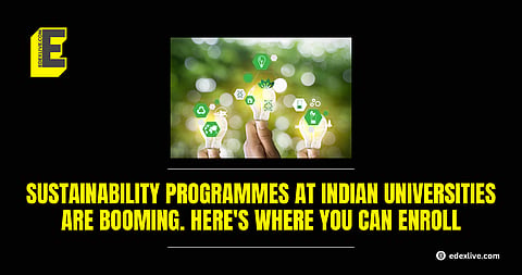 Sustainability programmes in Indian universities