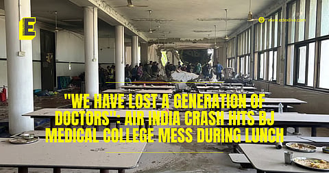 Visual from BJ Medical College Mess