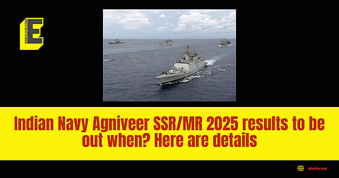 Indian Navy Agniveer SSR/MR 2025 results