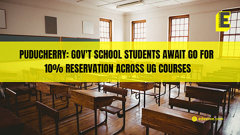 Let's take a look at what the Puducherry reservation issue is