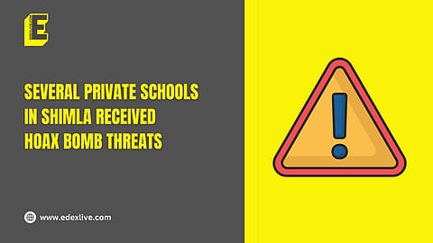 Hoax bomb threats to Shimla schools