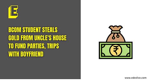 Student steals from uncle