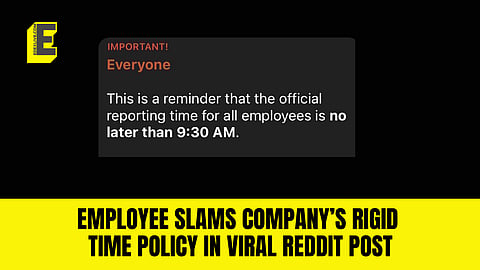 “Are we in school?” Employee slams company’s rigid time policy in viral Reddit post