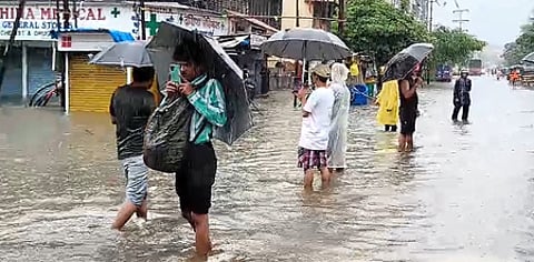 Rain fury: Billboard, walls collapse in Thane; school tin sheds blown away in Palghar