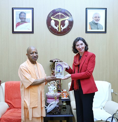The partnership MoU was signed in Lucknow by British High Commissioner to India Lindy Cameron with UP Chief Minister Yogi Adityanath.
