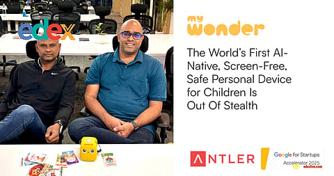 Chandramouli K, Venkat Potluri, Co-Founders of MyWonder
